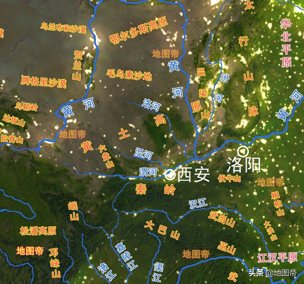 西汉为什么选择长安建都,为什么西汉最初建都定陶