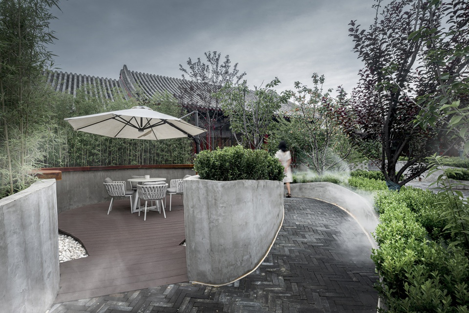 中国传统四合庭院的人文办公综合体升级改造