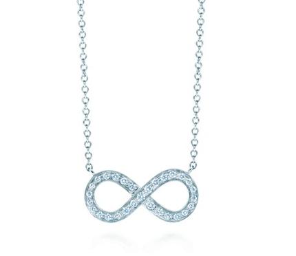 tiffany经典款黄钻项链,tiffany项链笑脸最火尺寸