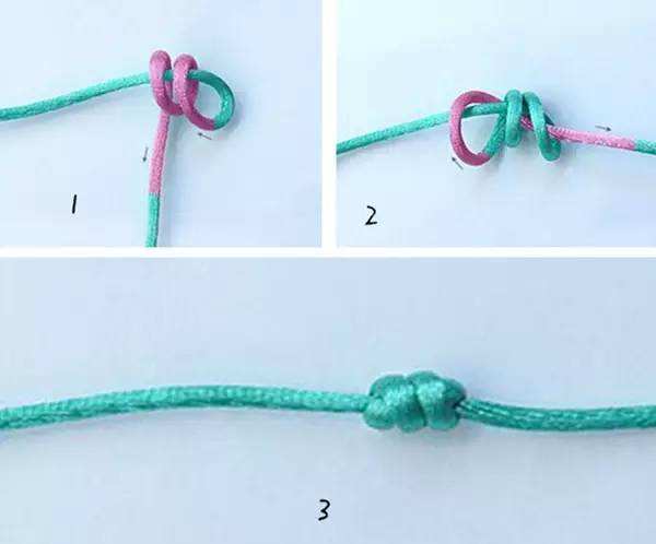 100种编弹性手链绳结的打法,文玩手串单绳打结方法