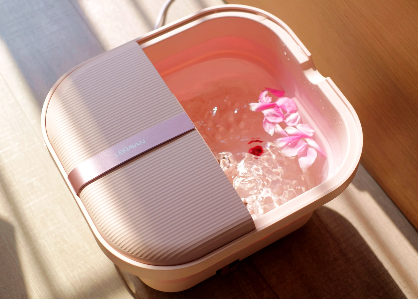 乐伽折叠足浴盆怎么样,按摩浴脚盆不加热