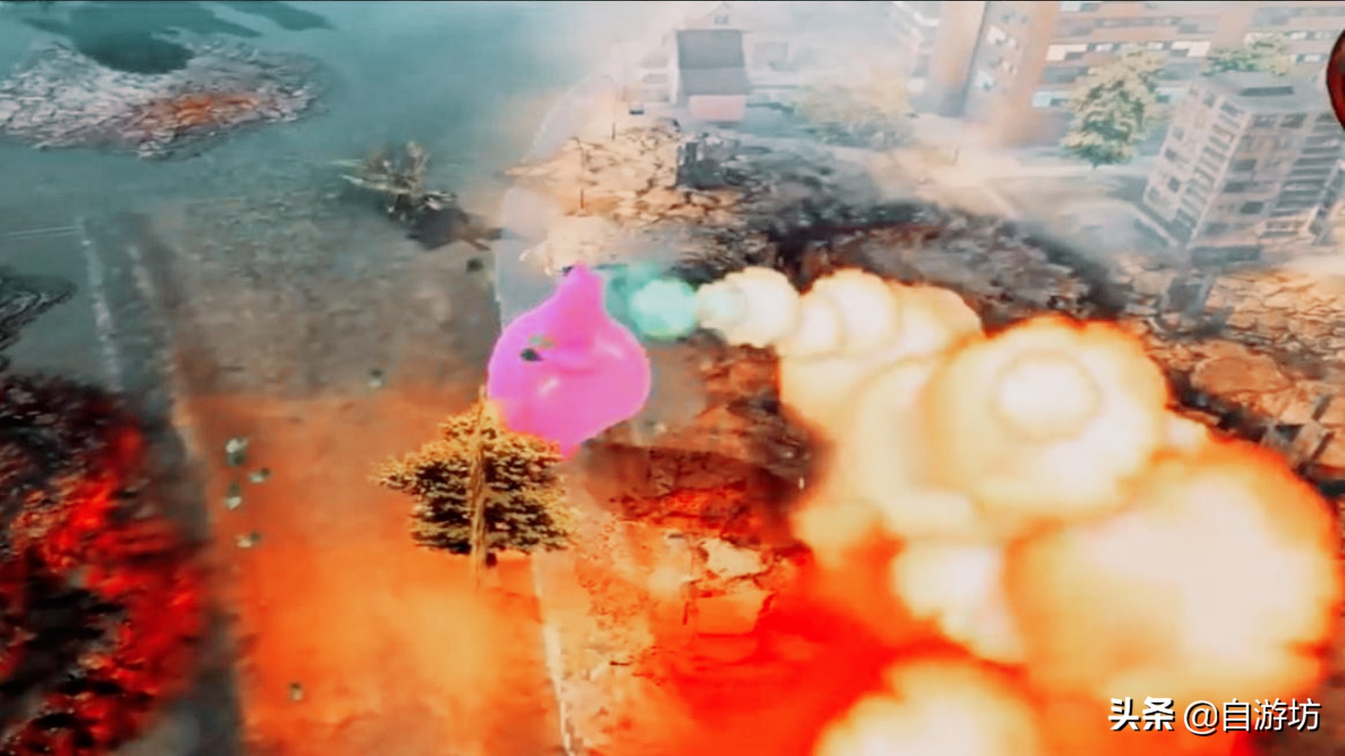 派大星变成巨人破坏城市,派大星创造了自己的游戏