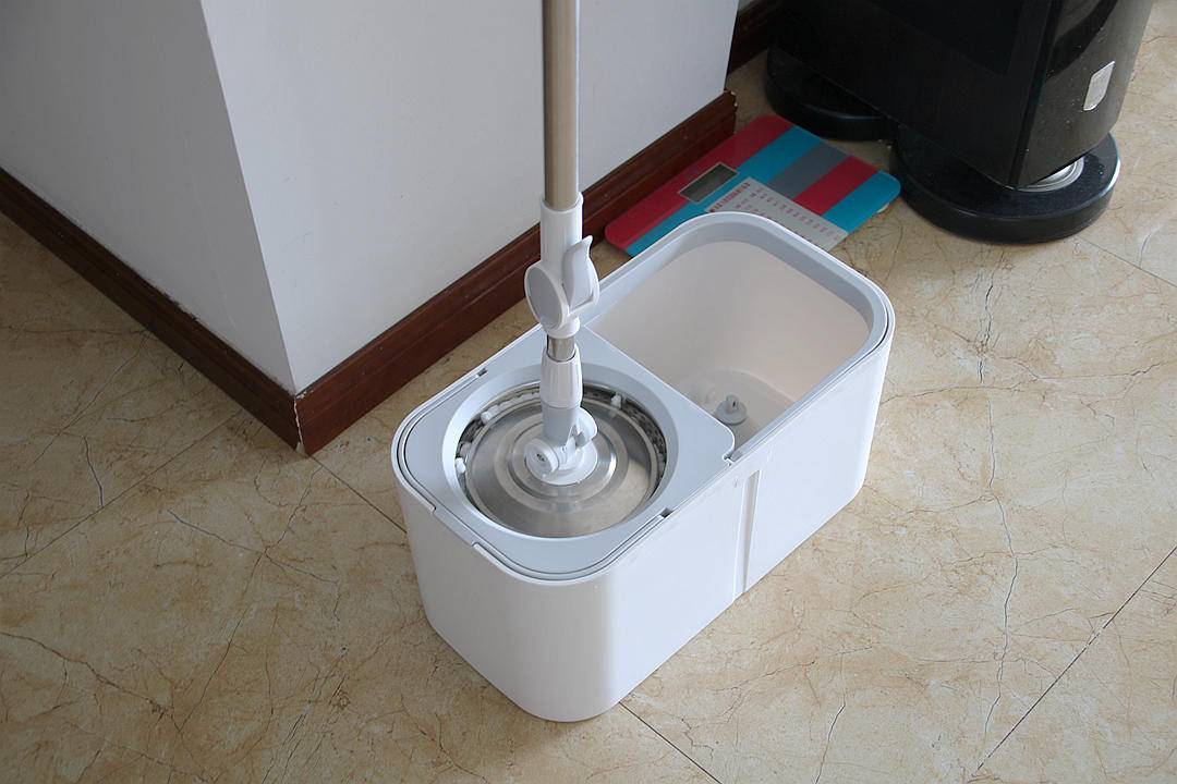 自从用上懒人拖把,好用旋转甩水拖把