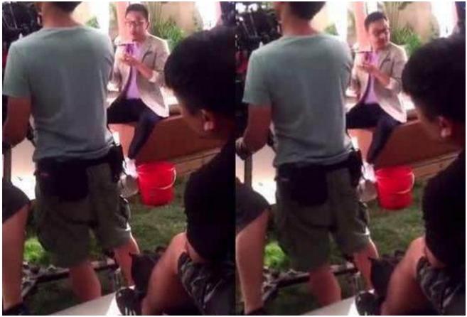 张嘉译吃面条,大口猛吸面条