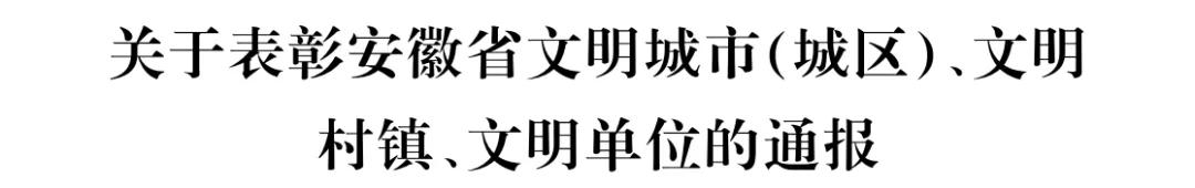 金安入选！三十铺、张店、毛坦厂、东河口也上榜了！