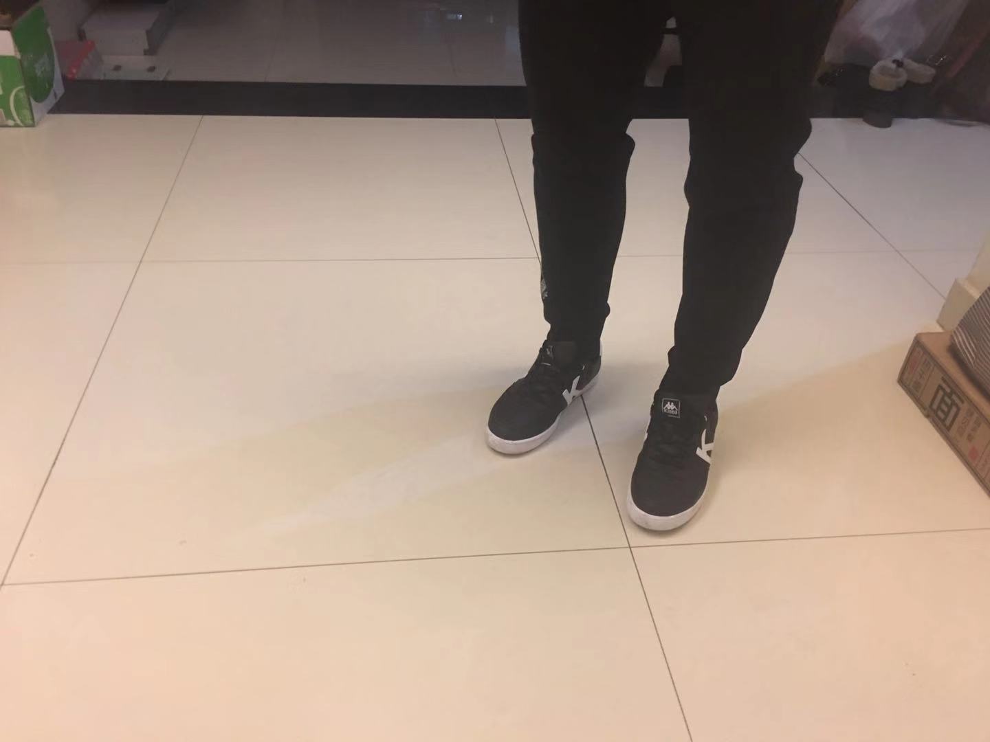 卡帕kappa男板鞋白色老款,卡帕男鞋板鞋kappa