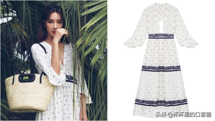 赵露思时尚洋装,赵露思同款春秋女装