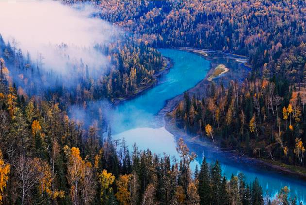 阿勒泰秋天有多美,秋天的新疆阿勒泰太美