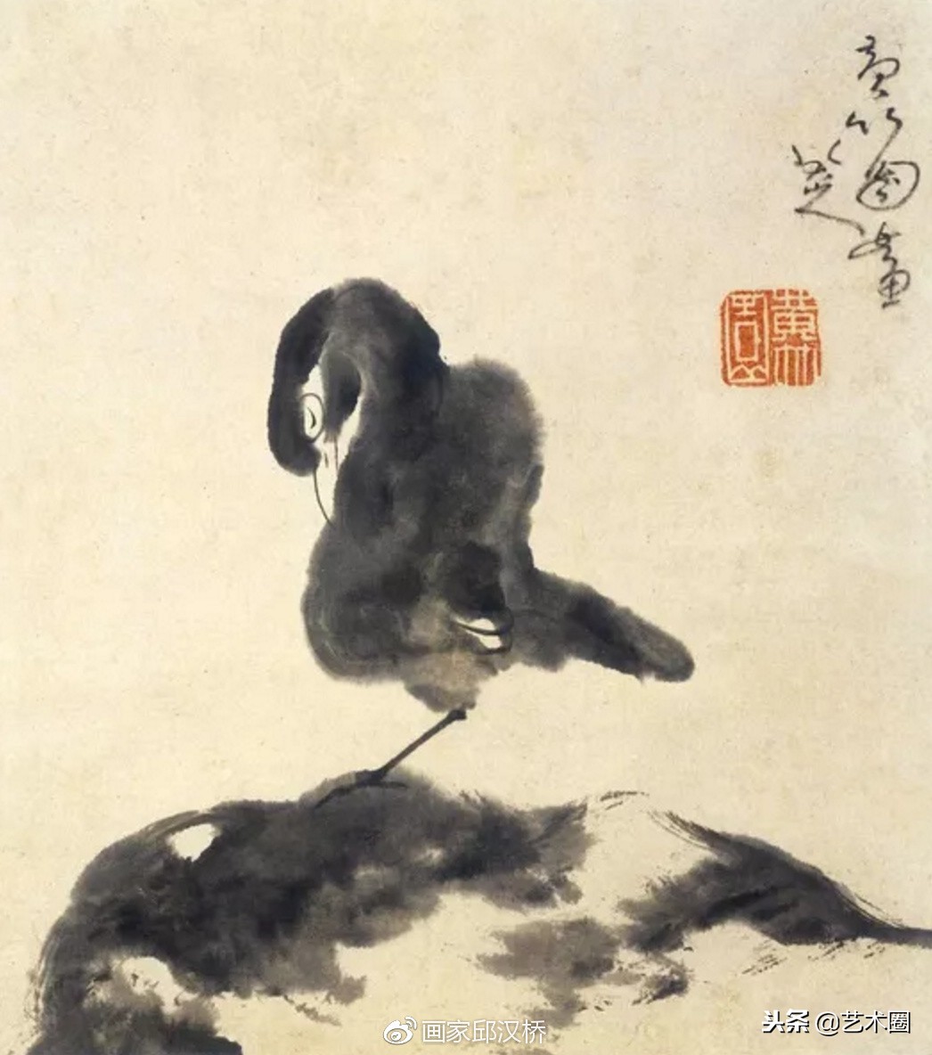 八大山人朱耷花鸟画四条屏 (八大山人朱耷艺术风格)