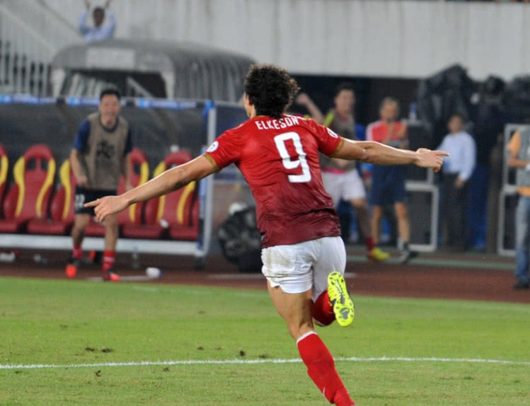 恒大三球埃尔克森,埃尔克森重返天河进球