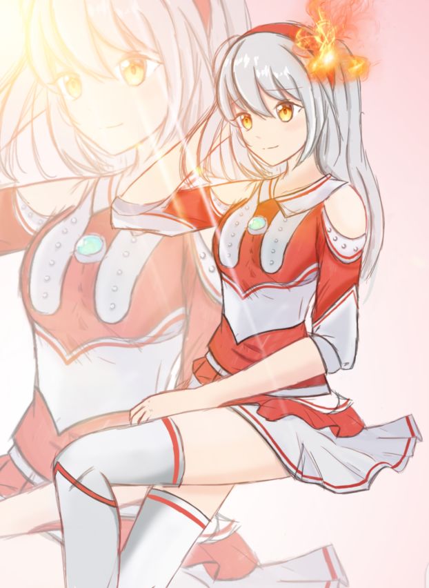 泽塔奥特曼拟人化,奥特曼拟人化变成美女