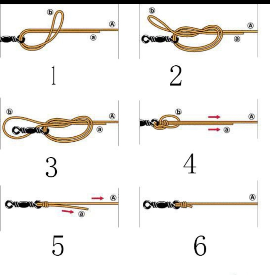 主线子线连接八字环方法一样吗,主线子线连接八字环全套动作