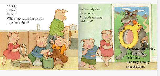 安全意识培养绘本《GoawayMrwolf》