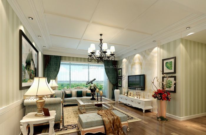 集成吊顶客厅省钱装修,装修客厅吊顶用哪些板材好