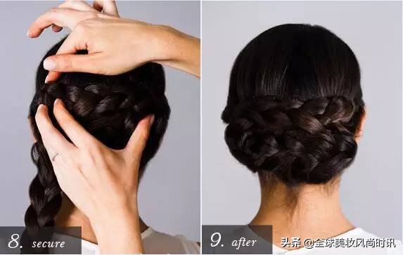 简单的编发教程保证你一看就会哦,短发编发简单又好看步骤图解