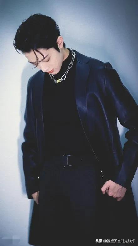 男明星西装穿搭夏季帅气,男士明星皮衣西服外套搭配