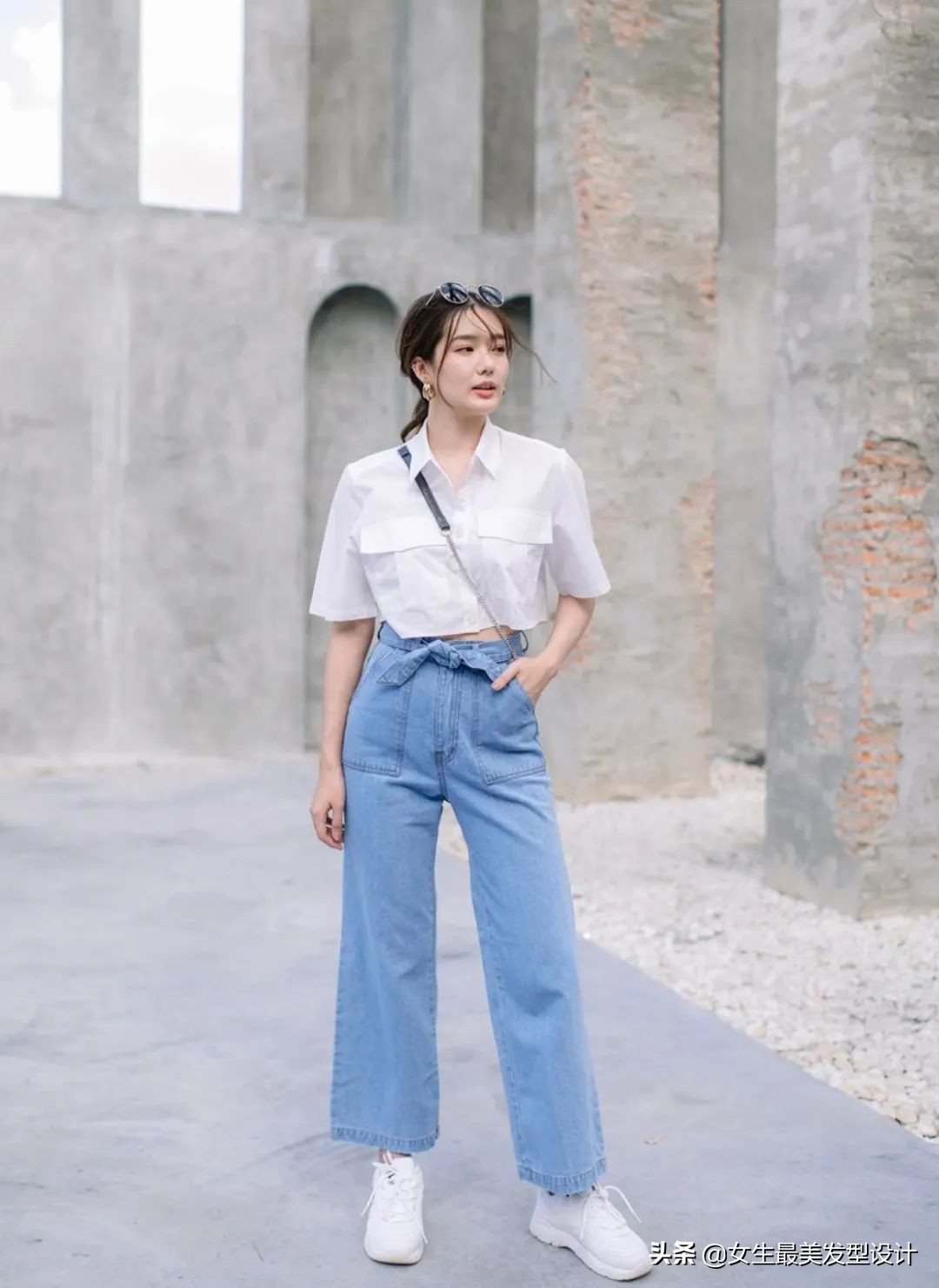 禁欲系夏季衬衫搭配,傲娇的四月春夏衬衣搭配