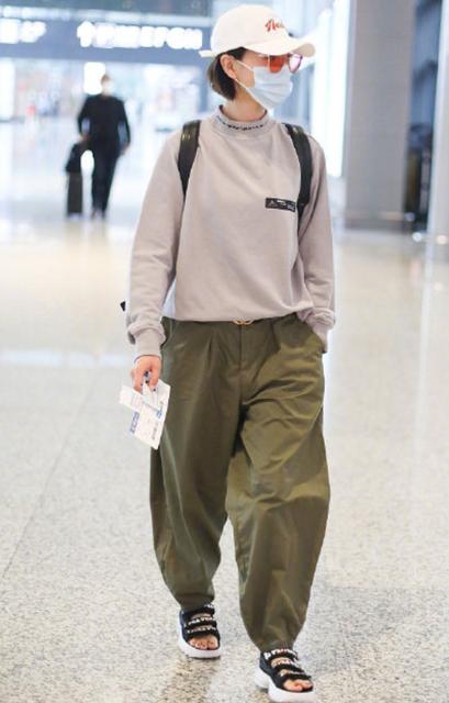 万茜潮流服饰,万茜近期同款裤子