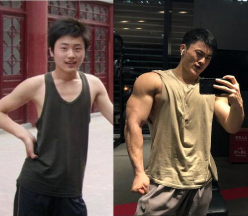 健身达人轻轻松松练出一身肌肉,健身完美逆袭励志瘦子变肌肉男