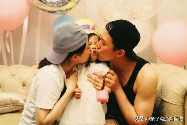 孙俪女儿被亲到变形：面请对亲友抚摸亲吻幼小的孩子，请说不