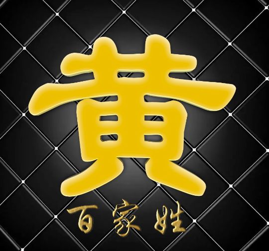 富有艺术性的百家姓字体,黑体字体设计百家姓