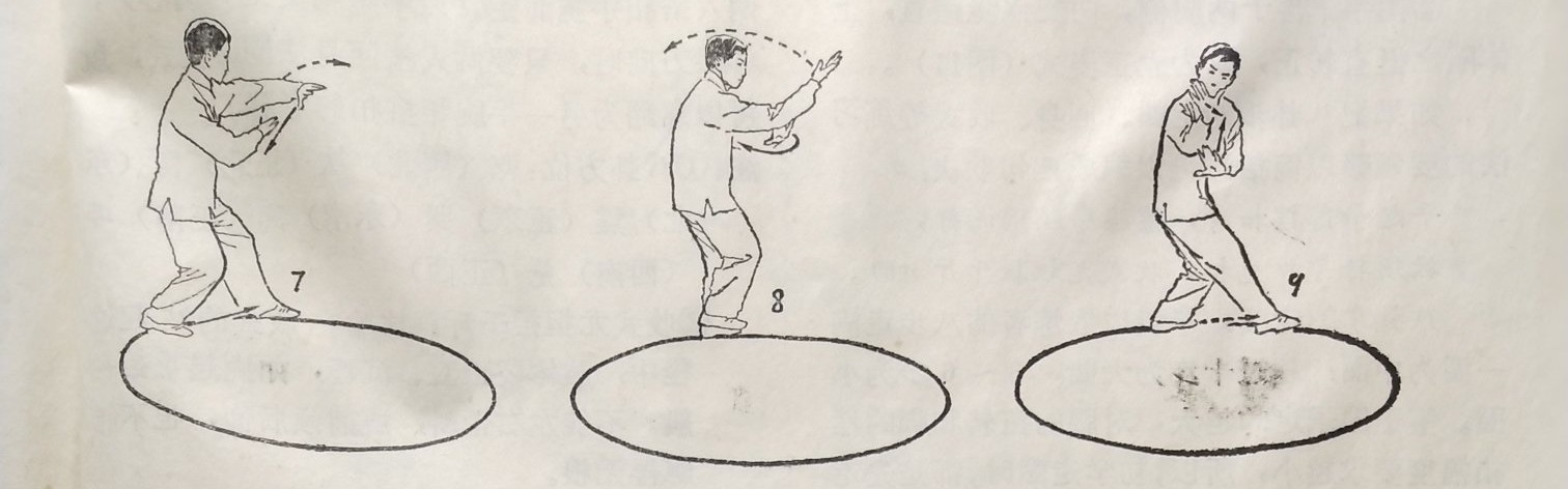 八卦掌又叫游身八卦掌,八卦掌走圈手法