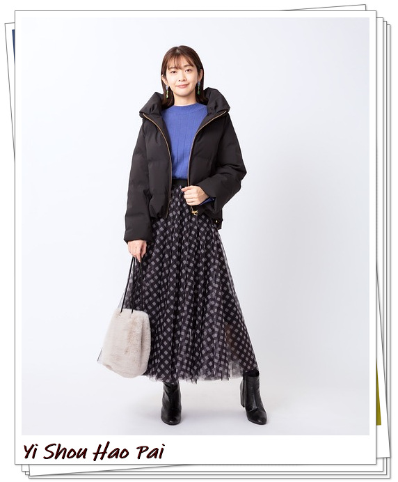 不同版型羽绒服穿搭女,145矮个子短款羽绒服