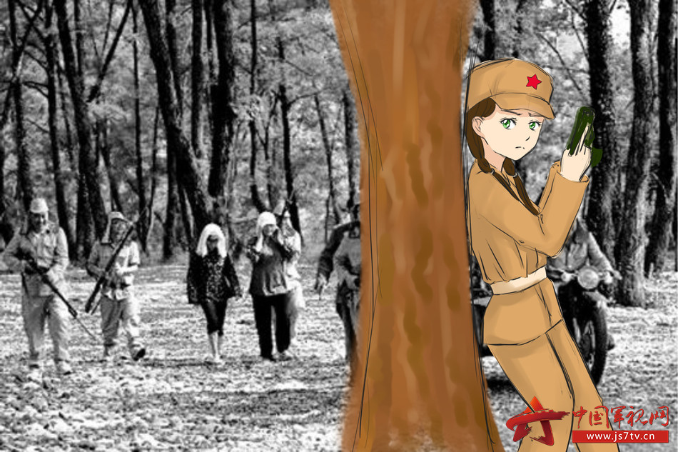 女兵的变化史漫画,漫画女兵军装照