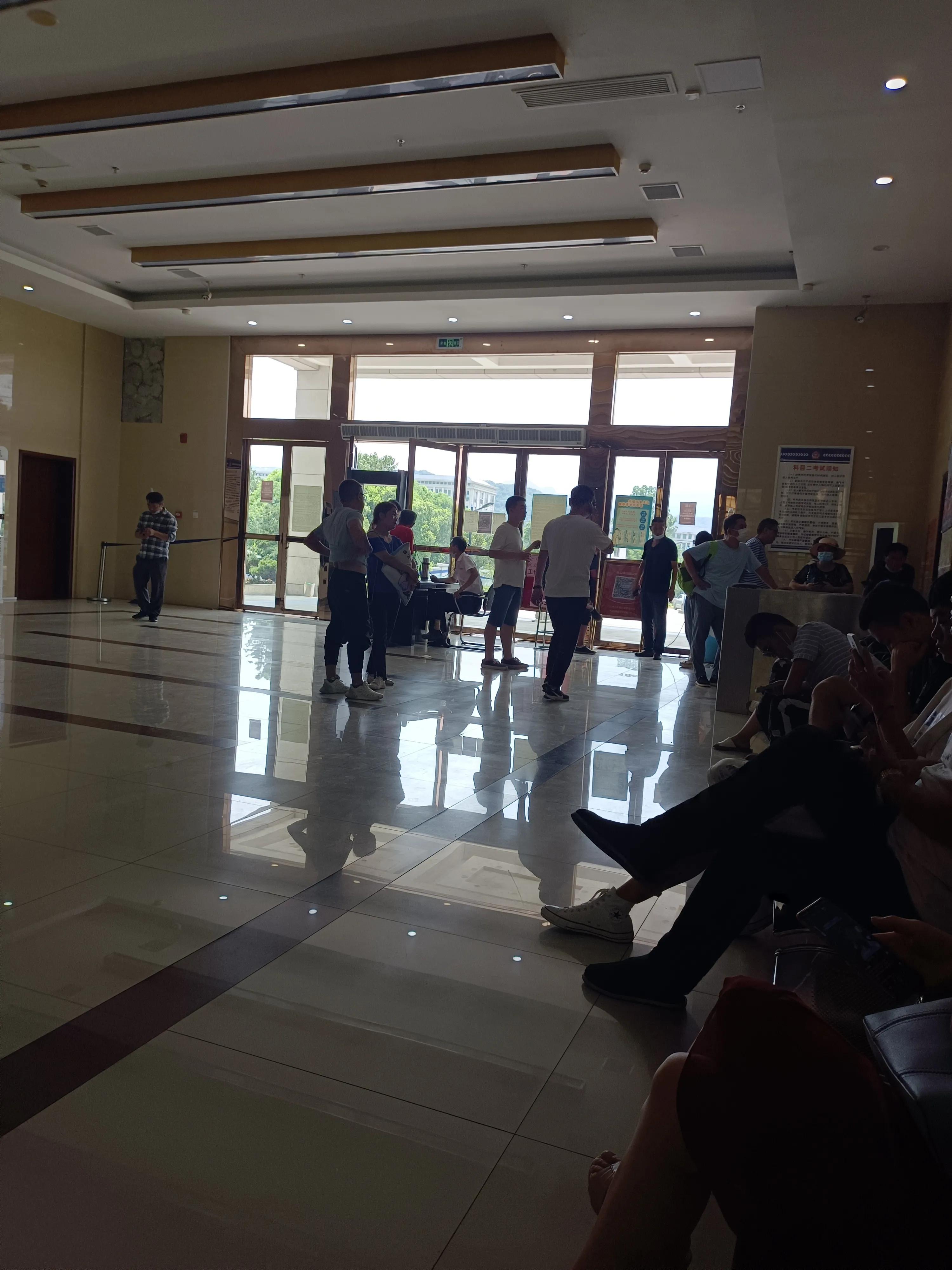 九江支队考场科目二倒库全过程,庐山市科目二考场倒库标记线