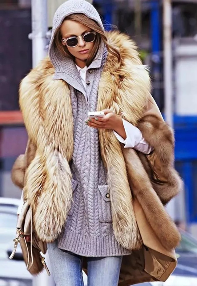 皮草怎么穿不土气,皮草怎么穿搭不土