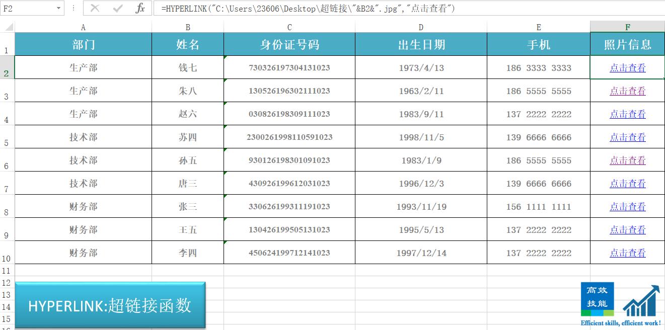 hyperlink函数与sumif函数结合,hyperlink超级连接关键字匹配