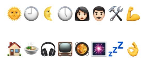 新版emoji表情白眼,emoji新表情更新