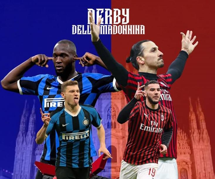 国米对战ac米兰卢卡库伊布,伊布染红国米米兰德比