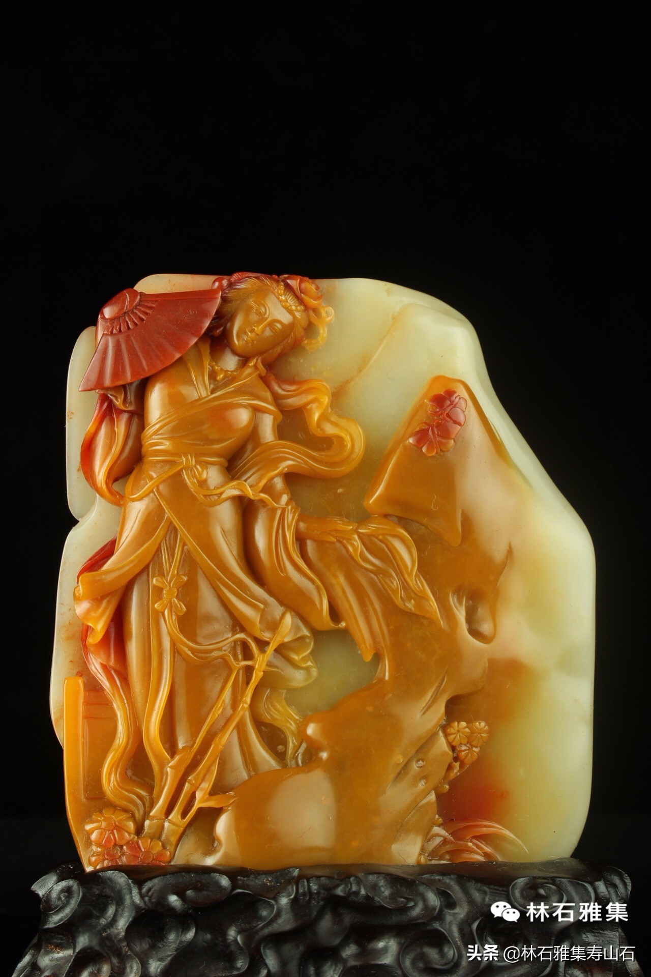 田黄石原石特征图解,林石雅集田黄石特点