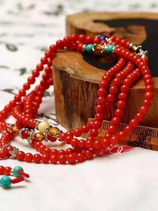 红珊瑚珠宝纯天然图片,红珊瑚珠宝配饰