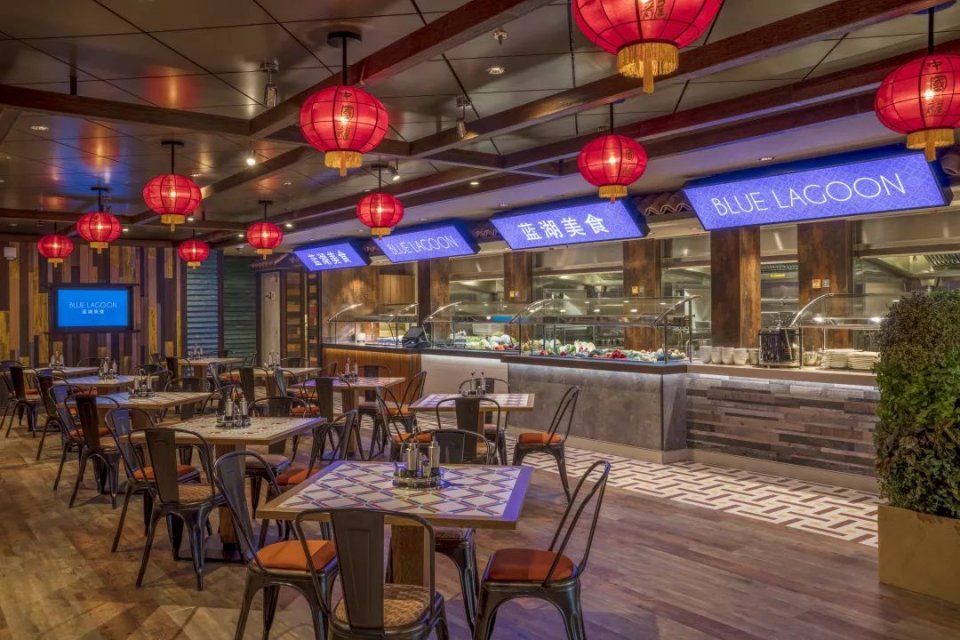 世界梦号邮轮全图,全球最大海上超级城堡