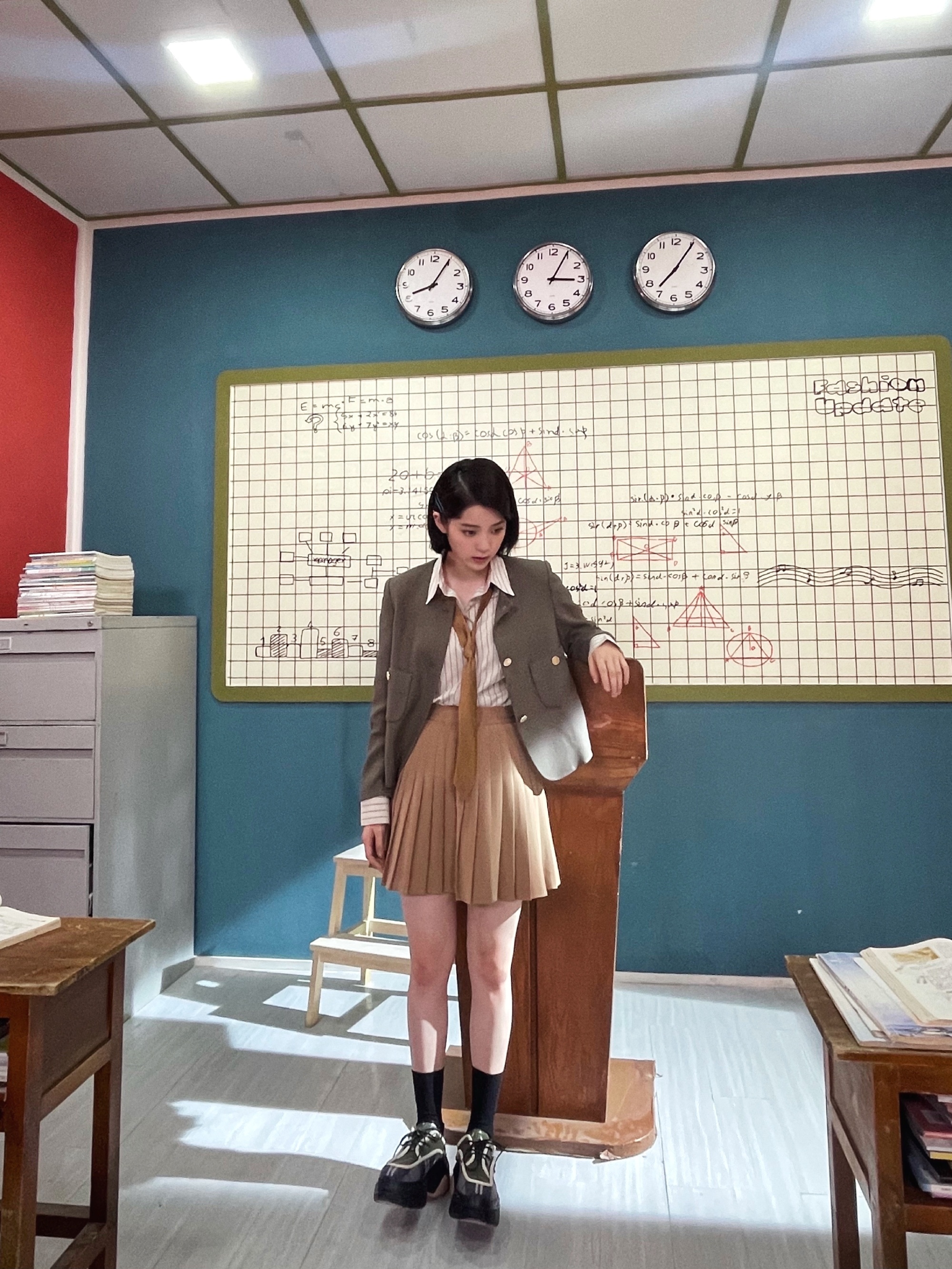 欧阳娜娜的清爽穿搭,欧阳娜娜夏日穿搭美图