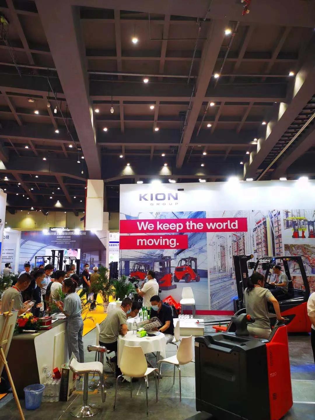 第八届中国郑州物流展暨KIONBATTLEPARK,圆满落幕