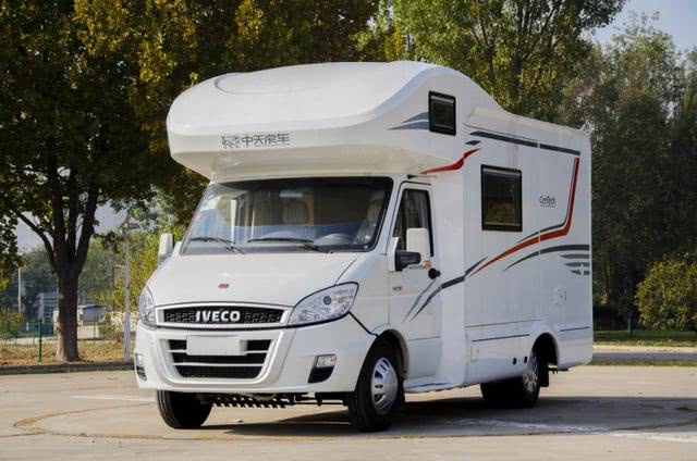 中天依维柯2045越野房车蒙古版,中天房车2021无拓展房车价格