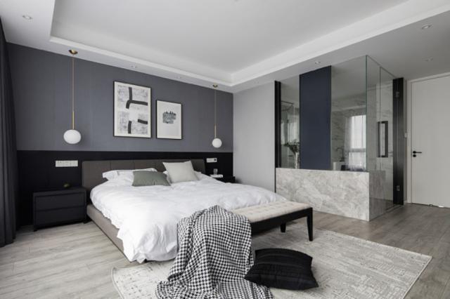 高级大理石电视墙装修效果图大全,都一样的墙砖做电视背景墙