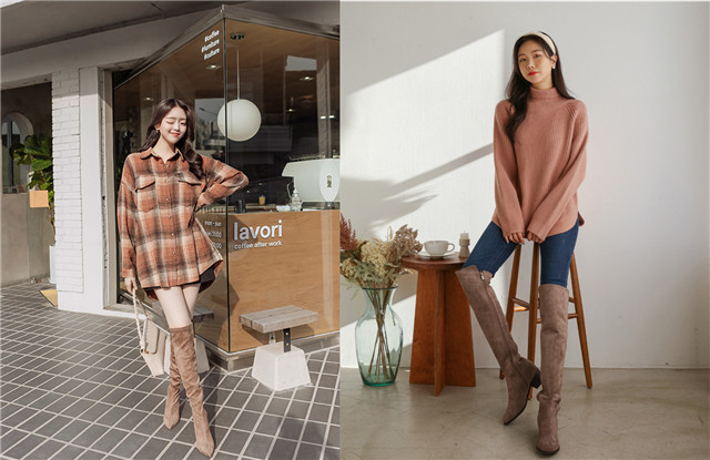 冬天靴子买白色好看还是黑色,冬天靴子女款2022款网红款