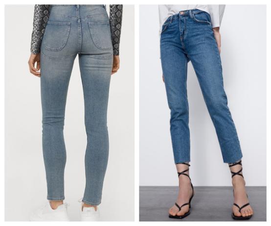 选牛仔裤尺码要精确,选牛仔裤的参数