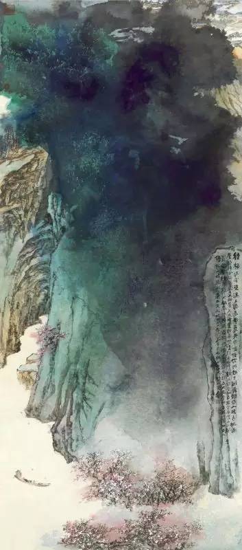 张大千山水画真迹大全,张大千十大经典神作