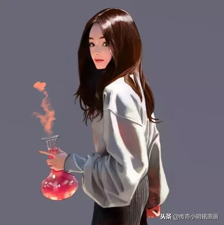 他把恋爱中的姑娘都画成插画，美哭10万宅男！