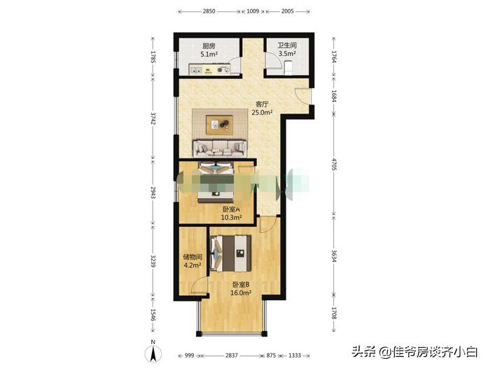 北京五环内50平小户型,北京350万全款买两居选哪合适