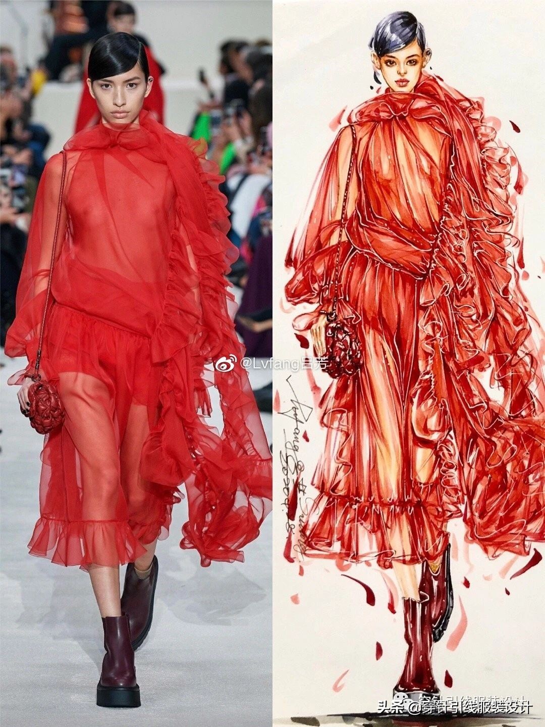 效果图手绘服装,效果图大全70-80平三室