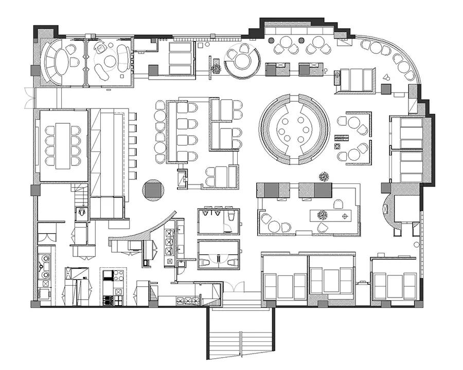 自然风格的咖啡厅设计思路,好看简单咖啡厅空间设计