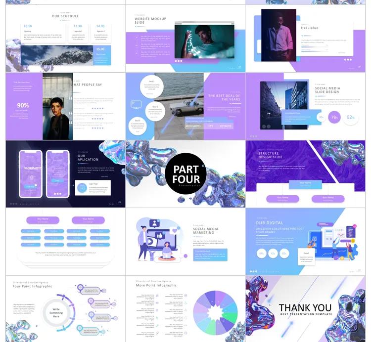 400套精简室内设计ppt,高大上的ppt设计图