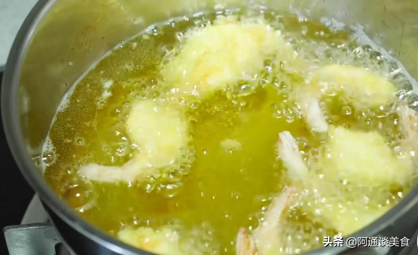 好吃的金黄酥脆炸虾,最简单炸虾的做法大全