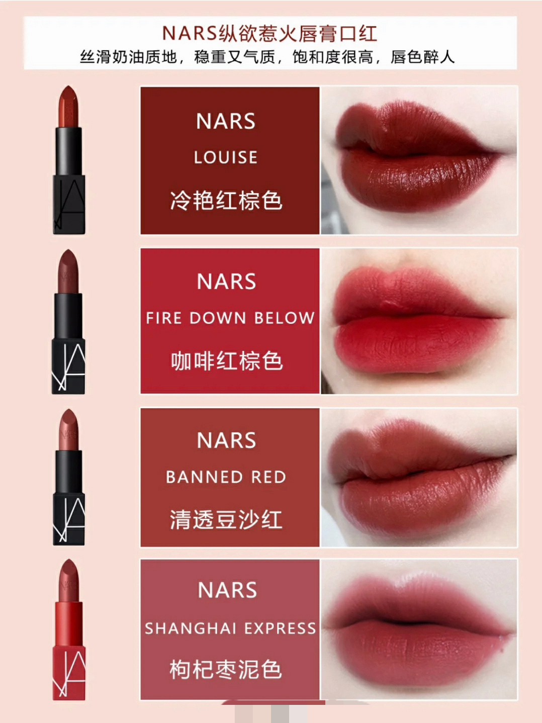 nars值得买的腮红,nars值得买的唇釉